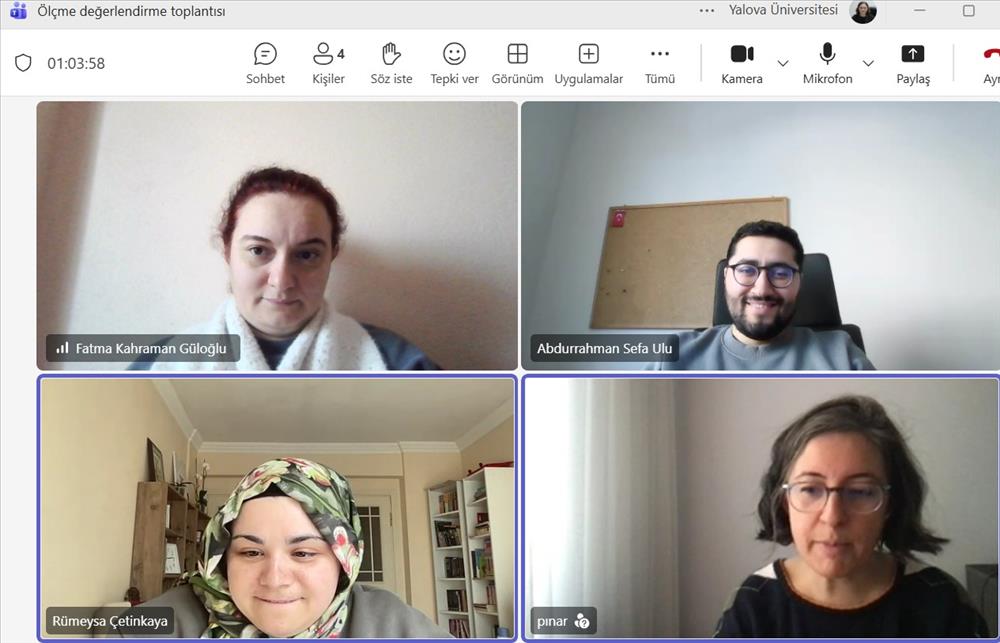 Our Department's Assessment and Evaluation Committee Held Its First Meeting