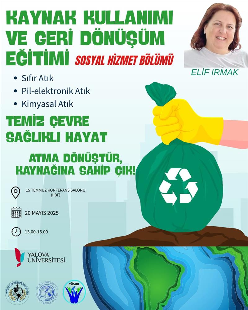Kaynak Kullanımı ve Geri Dönüşüm Eğitimi Gerçekleştirildi