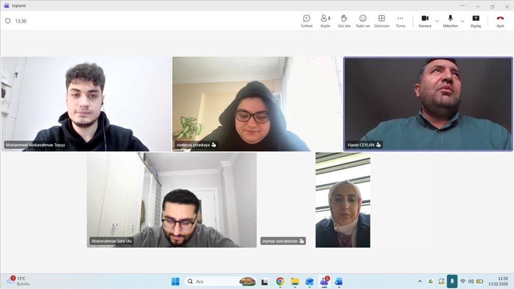 A Meeting of Research Assistants Focused on Institutionalization and Quality Processes Was Held in Our Department